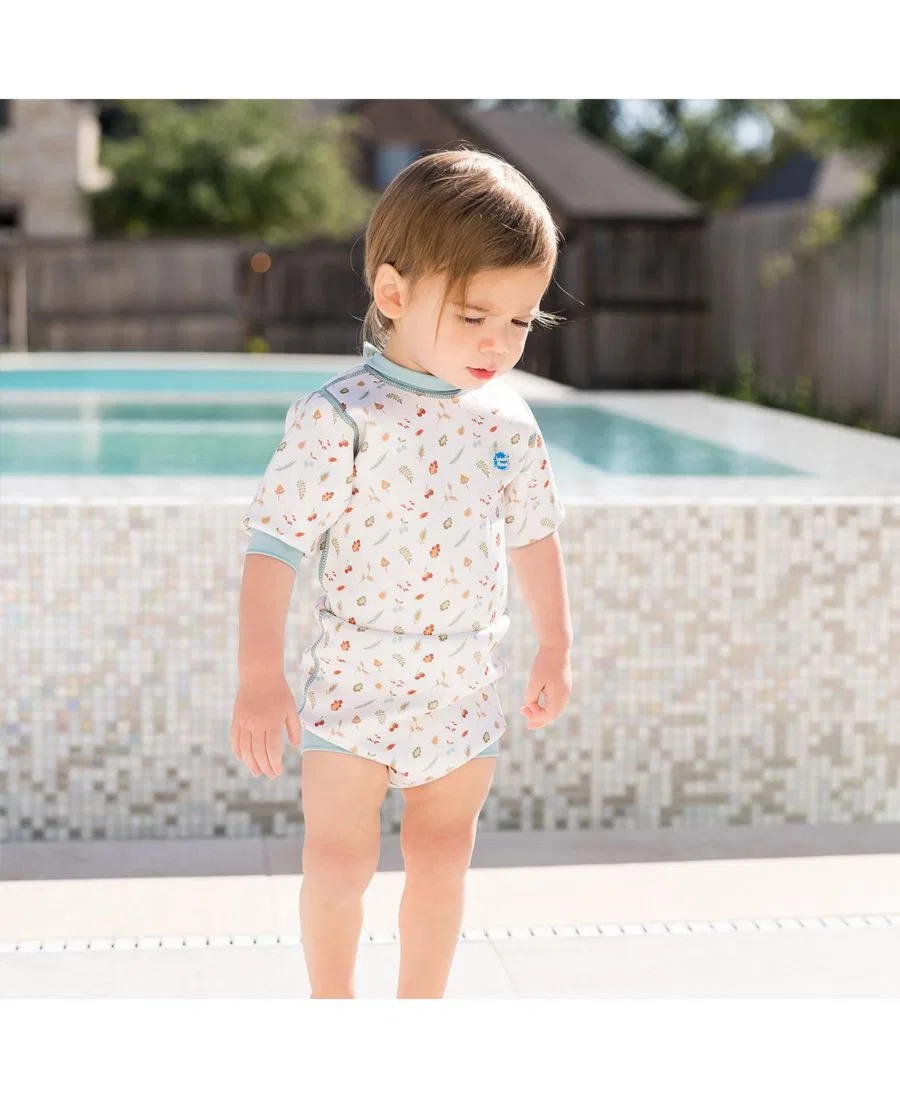 Детский гидрокостюм Baby Happy Nappy с подгузником для плавания Splash About — фото 2