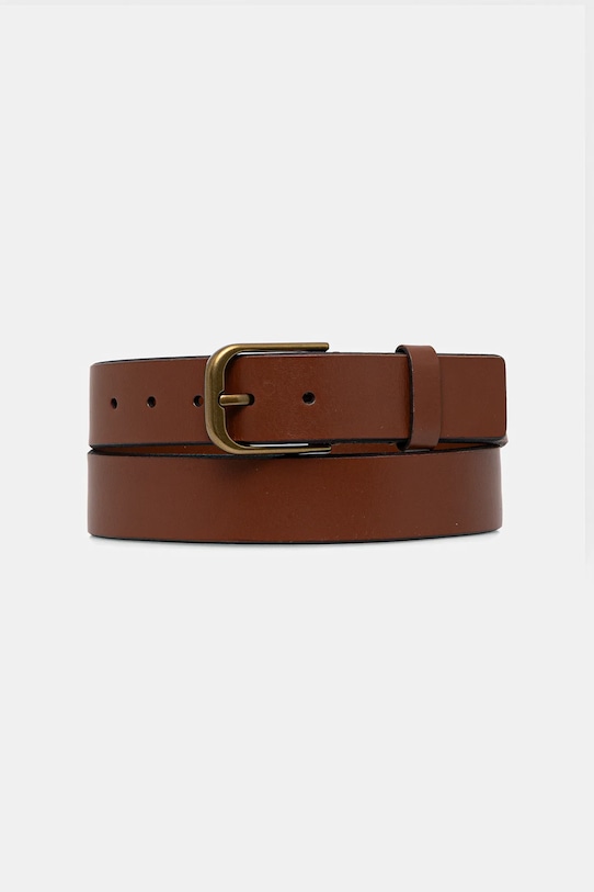 

Кожаный пояс Tommy Jeans, коричневый