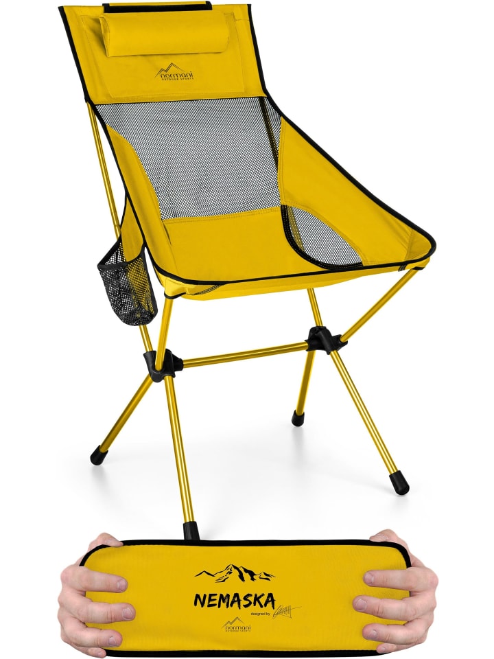 

Normani Outdoor Sports Походный стул Nemaska желтого цвета