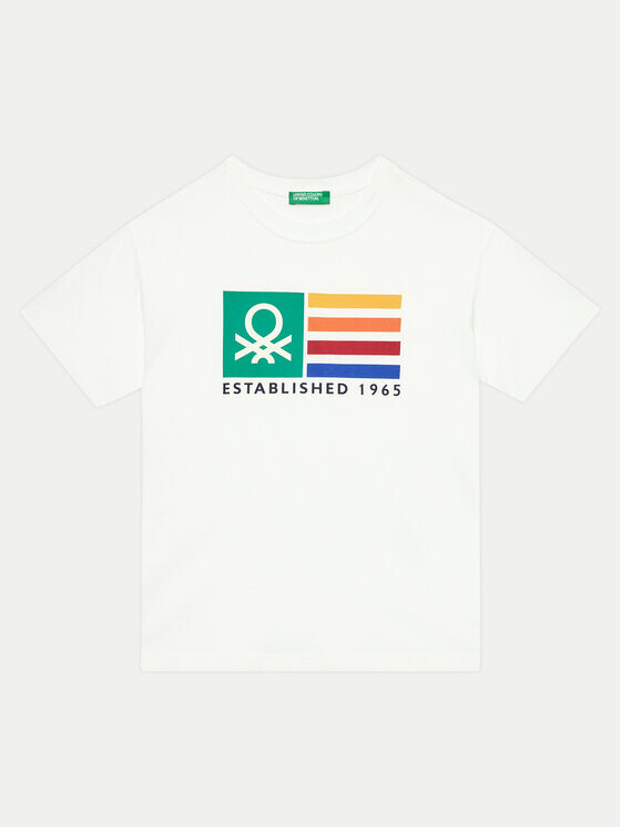 

Футболка стандартного кроя United Colors Of Benetton, белый