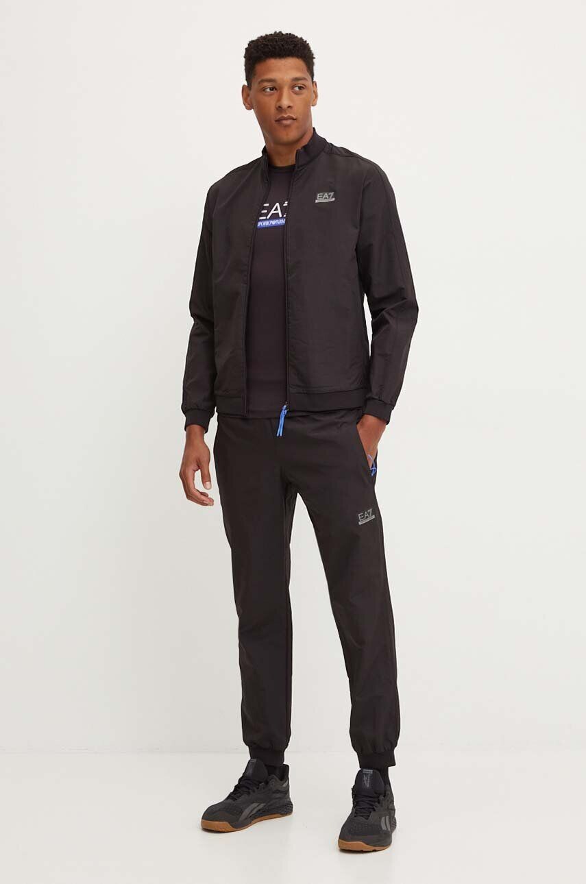 

Спортивный костюм EA7 Emporio Armani, черный