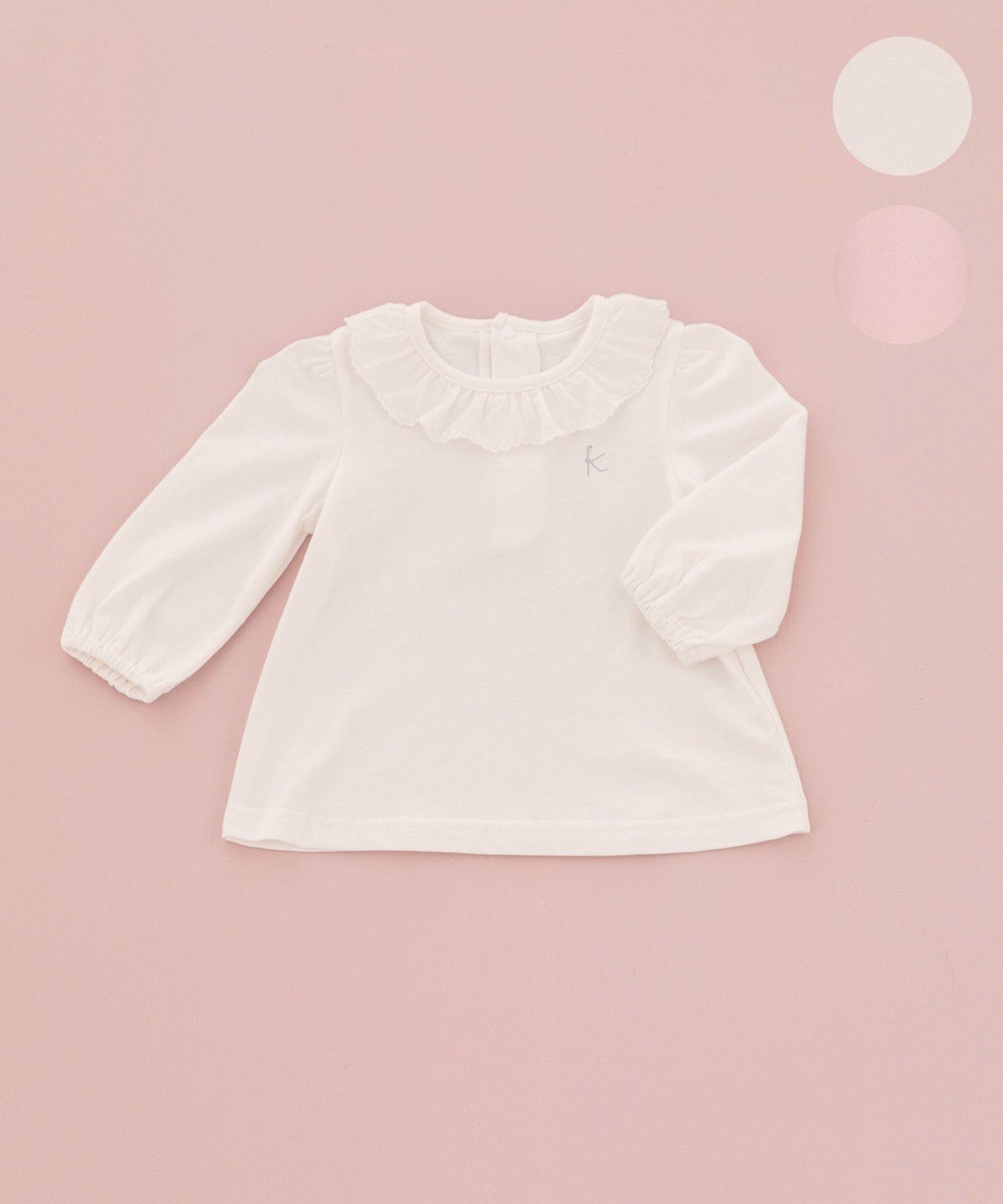 Футболка с вышивкой [80–100 см] Kids Suite, Off-white [002]
