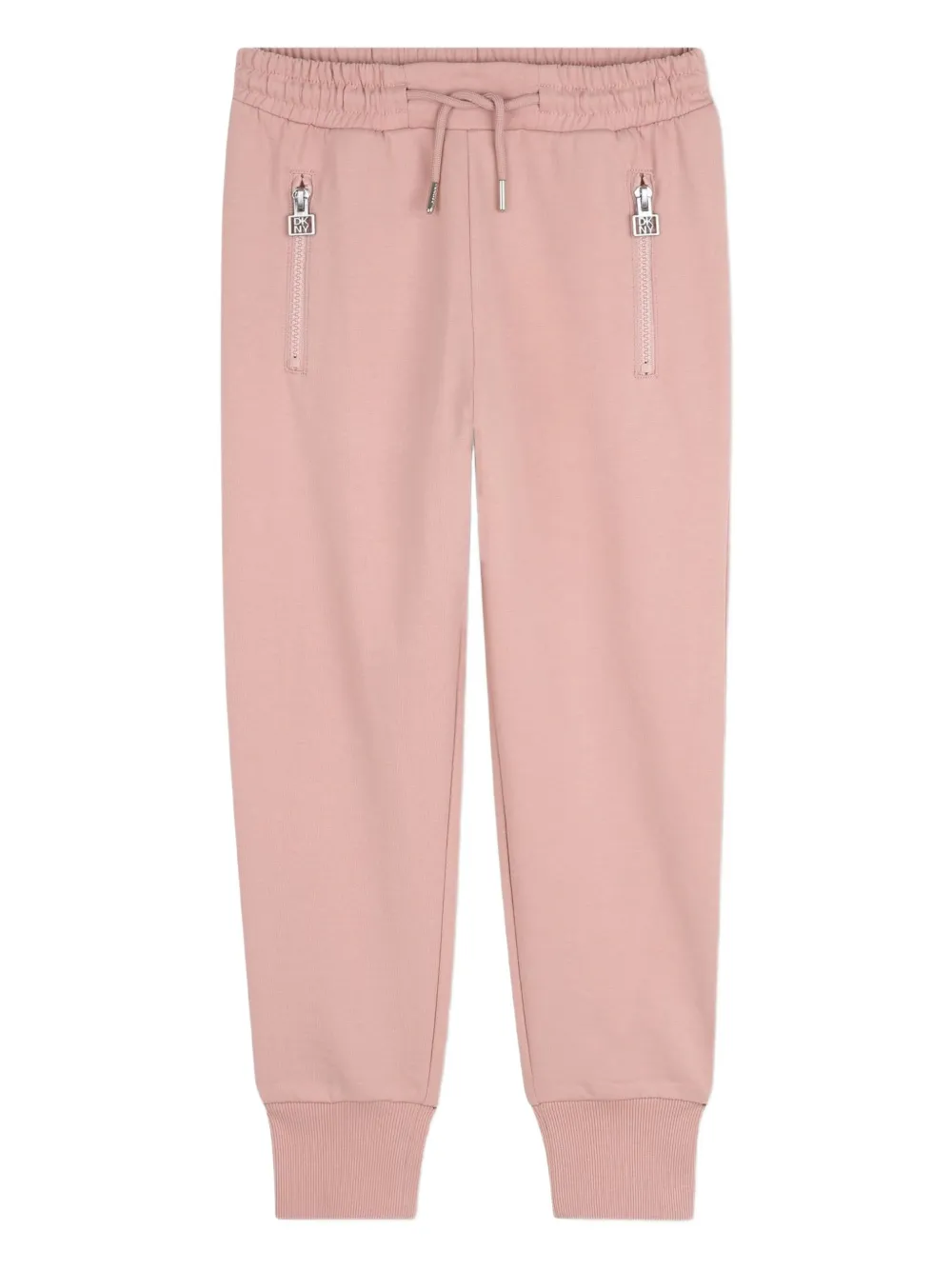 

Джоггеры с карманами на молнии Dkny Kids, розовый