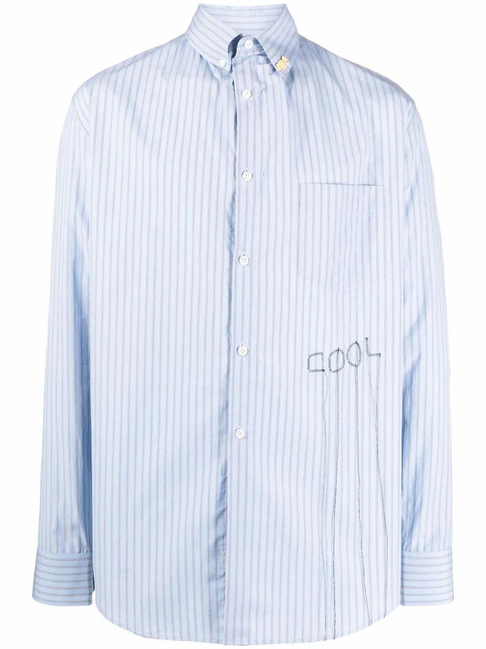 

Рубашка в полоску COOL T.M, синий