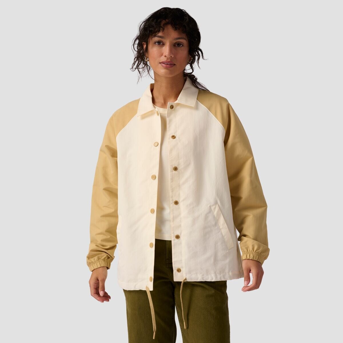 

Тренерская куртка Stoic, цвет egret/taos taupe