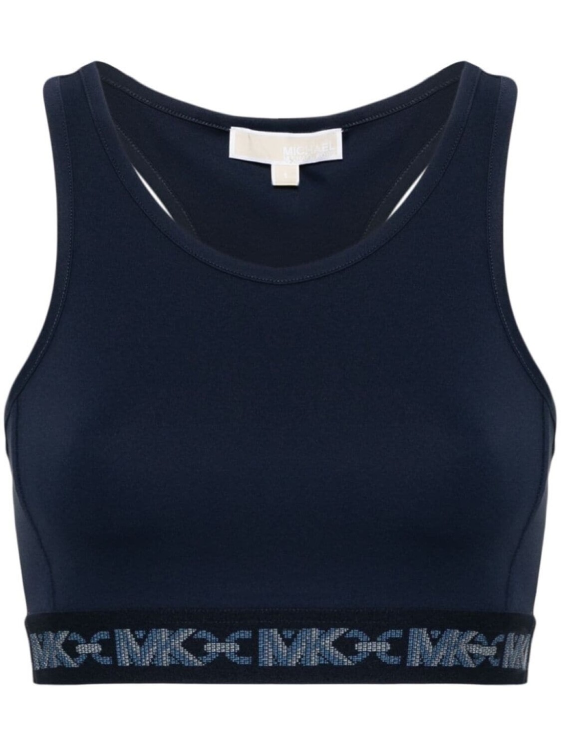 

Michael Michael Kors спортивный бюстгальтер с логотипом, синий
