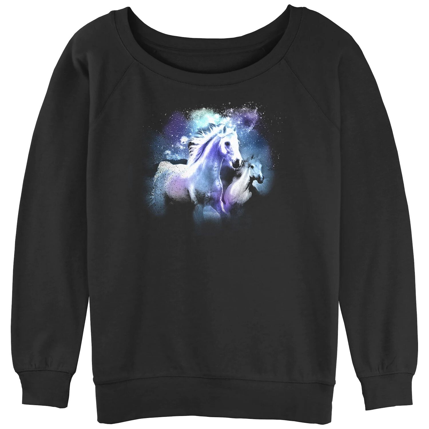 Толстовка с напуском для юниоров Cosmic Horses Paint Licensed Character