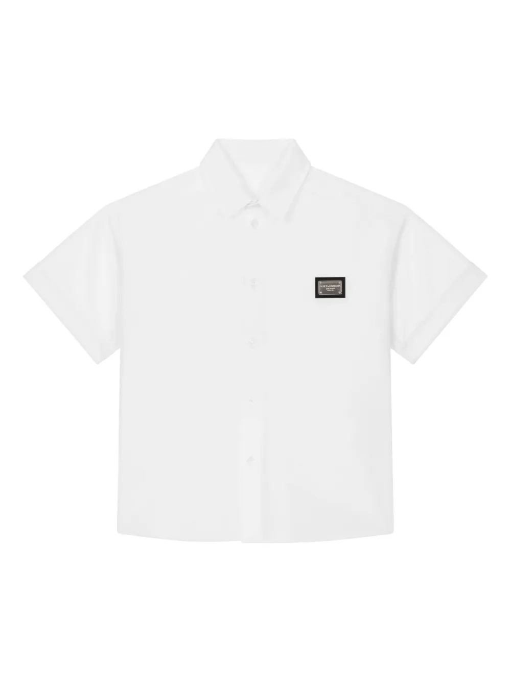 

Рубашка с логотипом Dolce & Gabbana Kids, белый