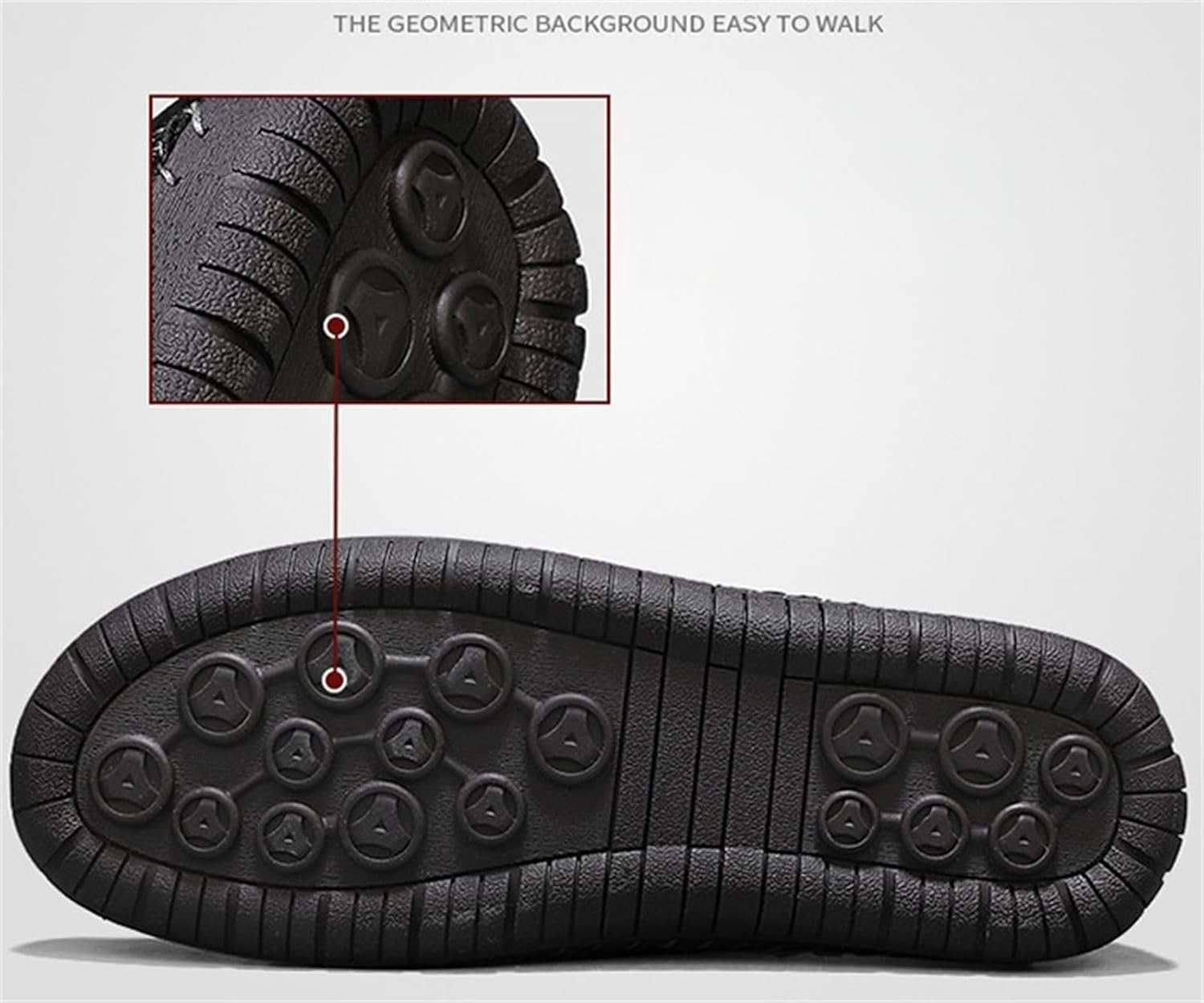 Мужские ручной работы комфортные лоферы, кожаные туфли на плоской подошве с широким носком для ходьбы, мужские кожаные противоскользящие лоферы Generic, 11 — фото 4