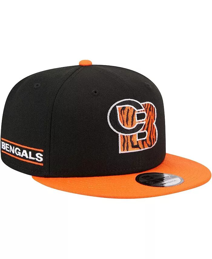 

Мужская черная, оранжевая бейсболка Cincinnati Bengals City Originals 9FIFTY Snapback New Era