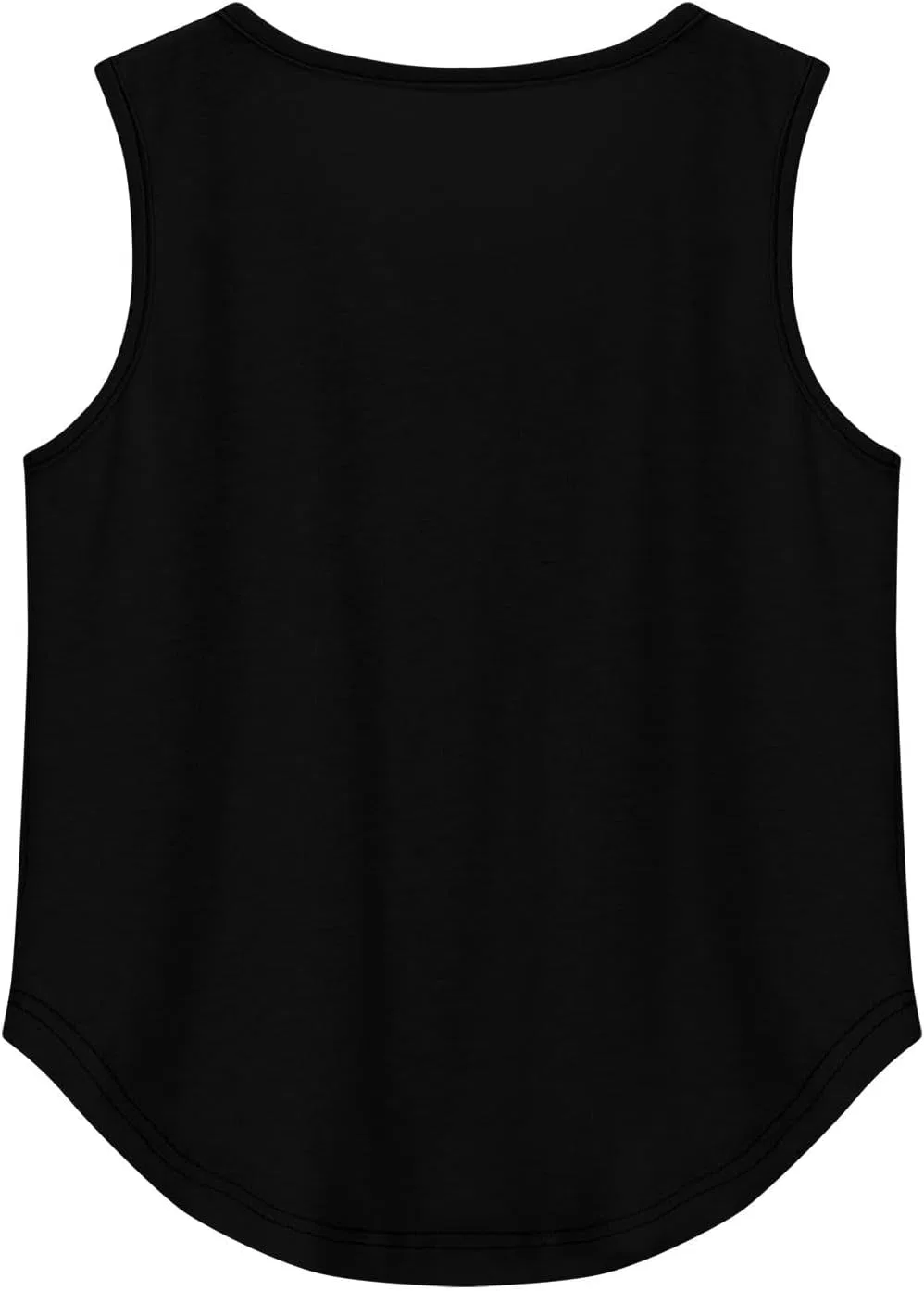 Топ без рукавов с встроенным бюстгальтером, Breathable, черный — фото 4