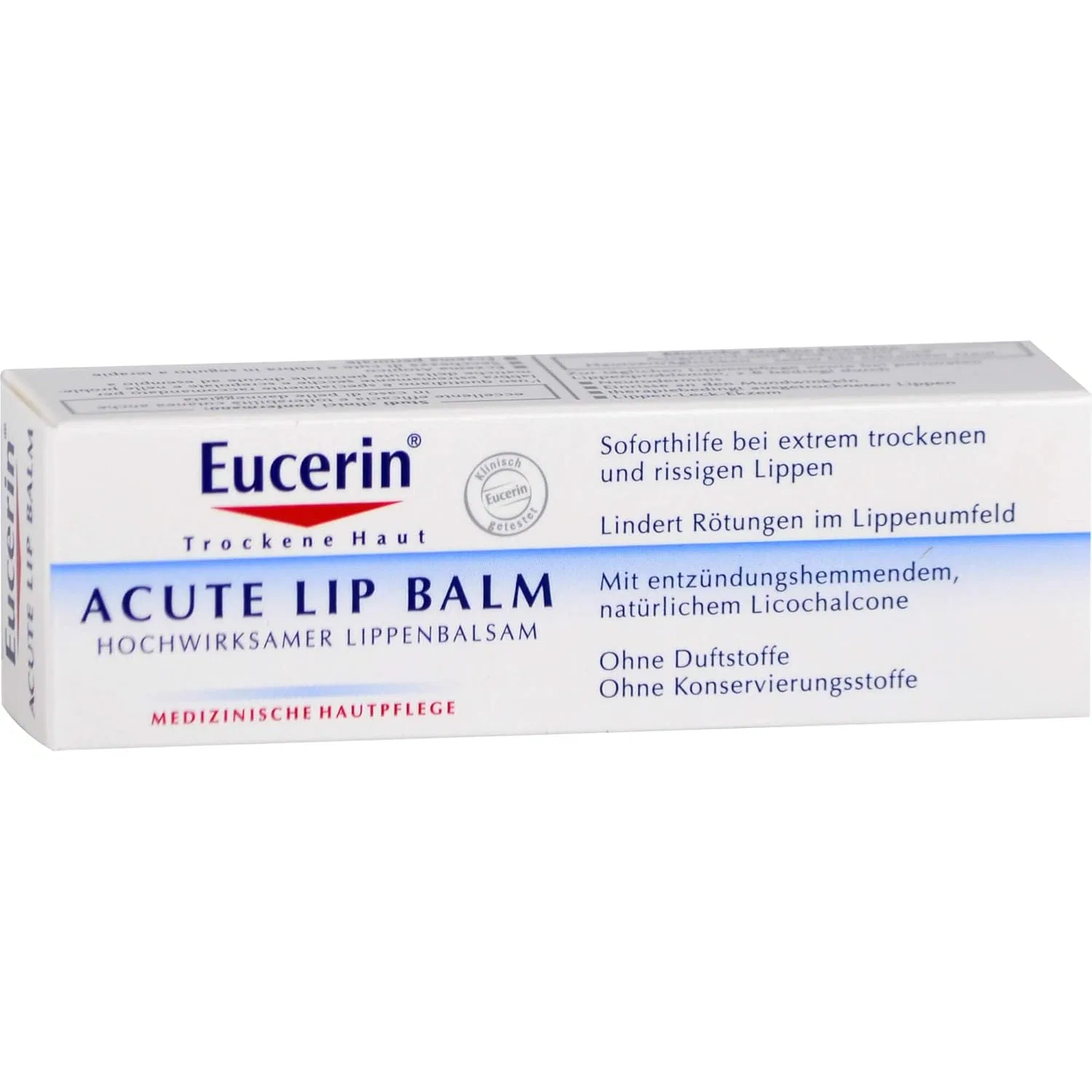 Интенсивный успокаивающий бальзам для губ «UreaRepair Acute» от Eucerin (10 мл) Eucerin — фото 4