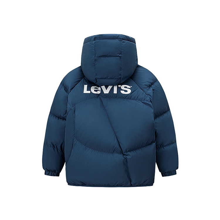 Детская утепленная куртка с капюшоном Moderate Levis, pepper красный — фото 4