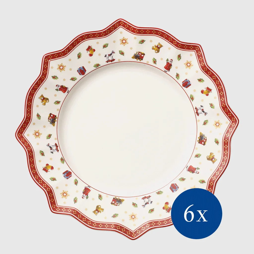 

Тарелка Toy's Delight Villeroy & Boch, красно-белый