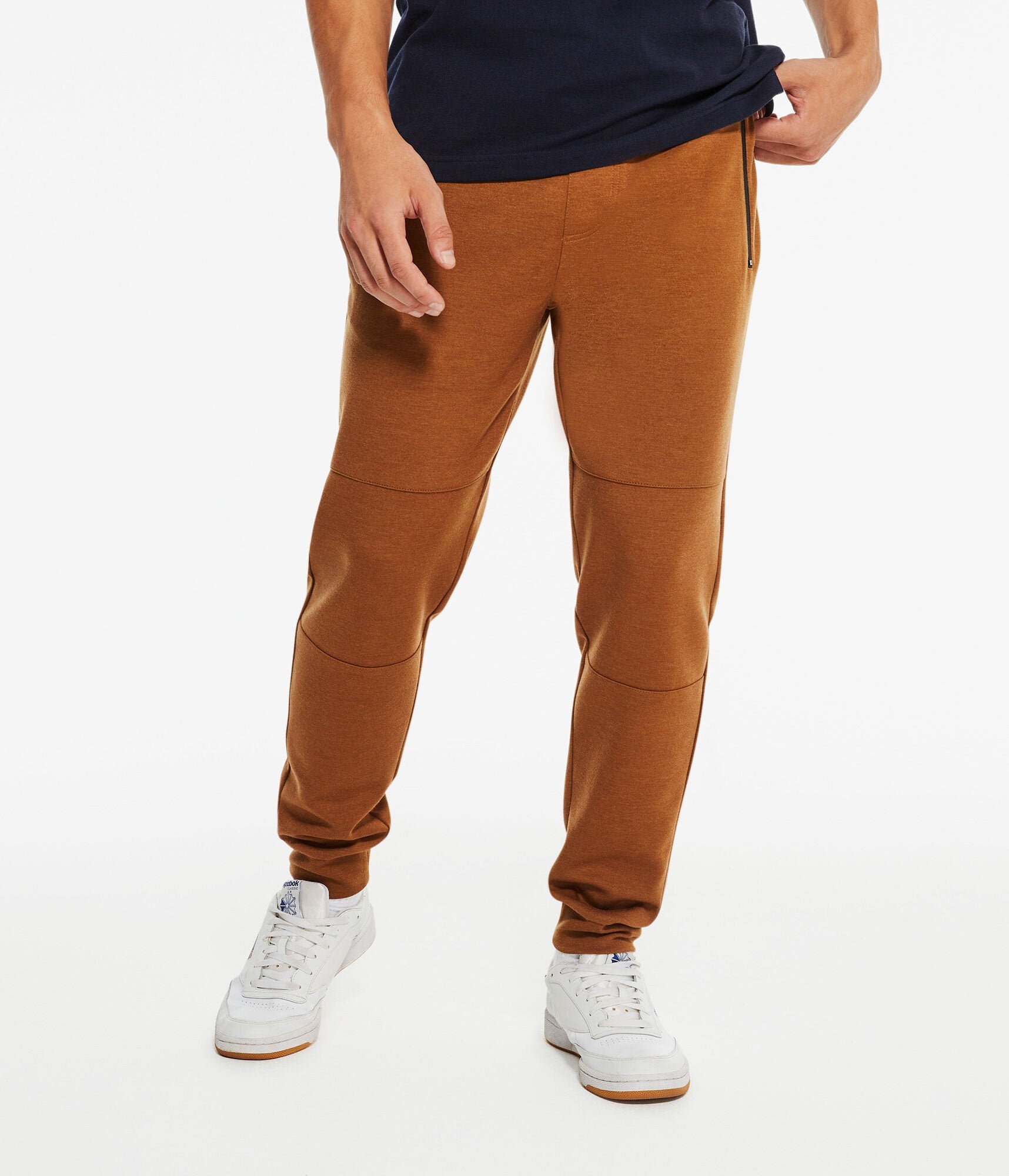 

Aeropostale мужские спортивные штаны Air Softspun Tech Fleece Jogger, коричневый