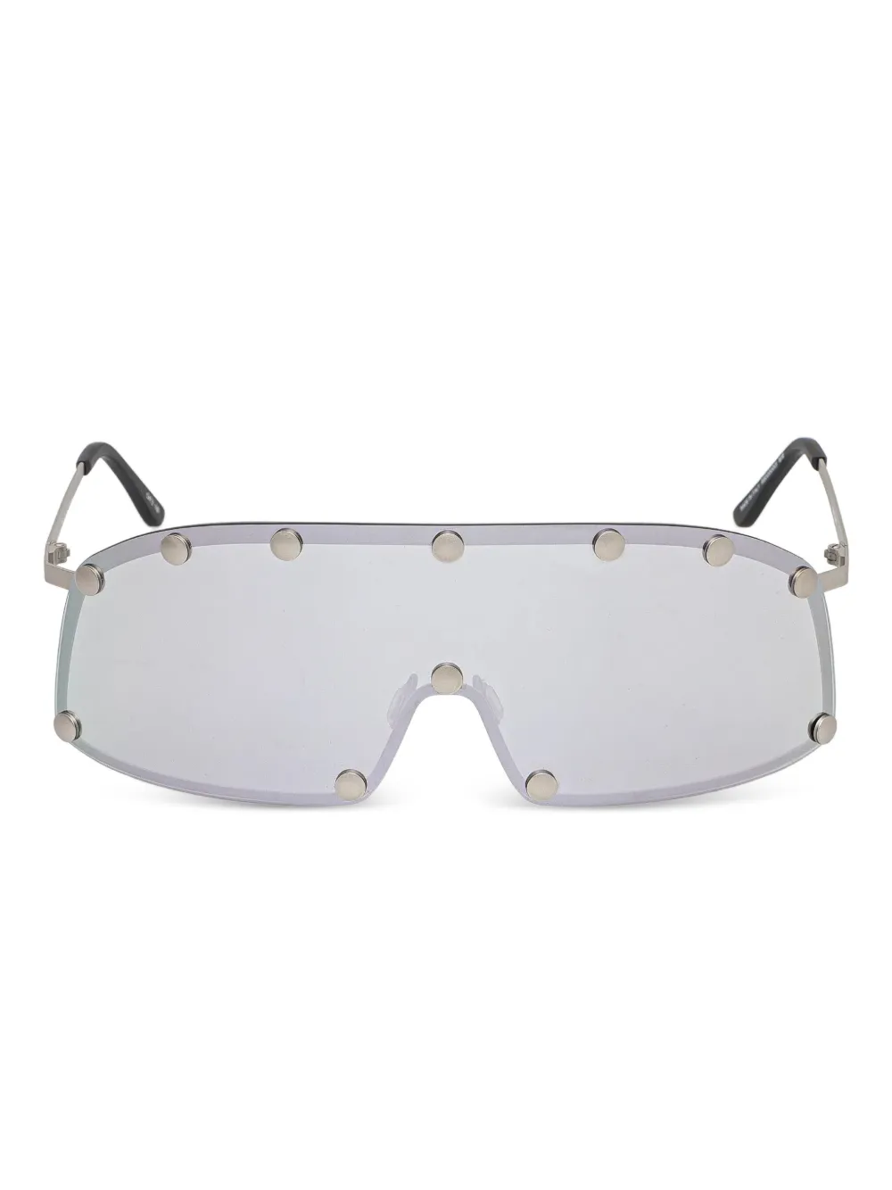 

Солнцезащитные очки Shielding с зеркальными линзами Rick Owens DRKSHDW, серебряный