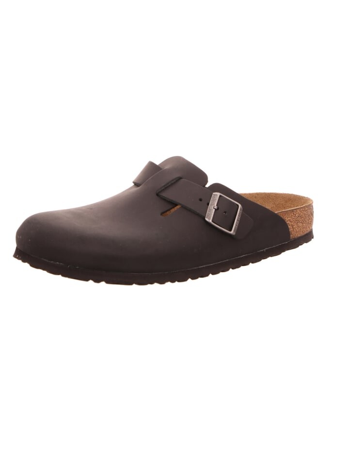 

Мюли Birkenstock Herren Boston FL Schwarz, черный