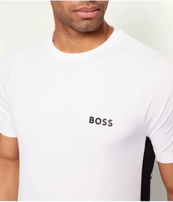 Футболка TS_TOC Spin CB Boss x The Chance slim fit Boss Green, белый — фото 4