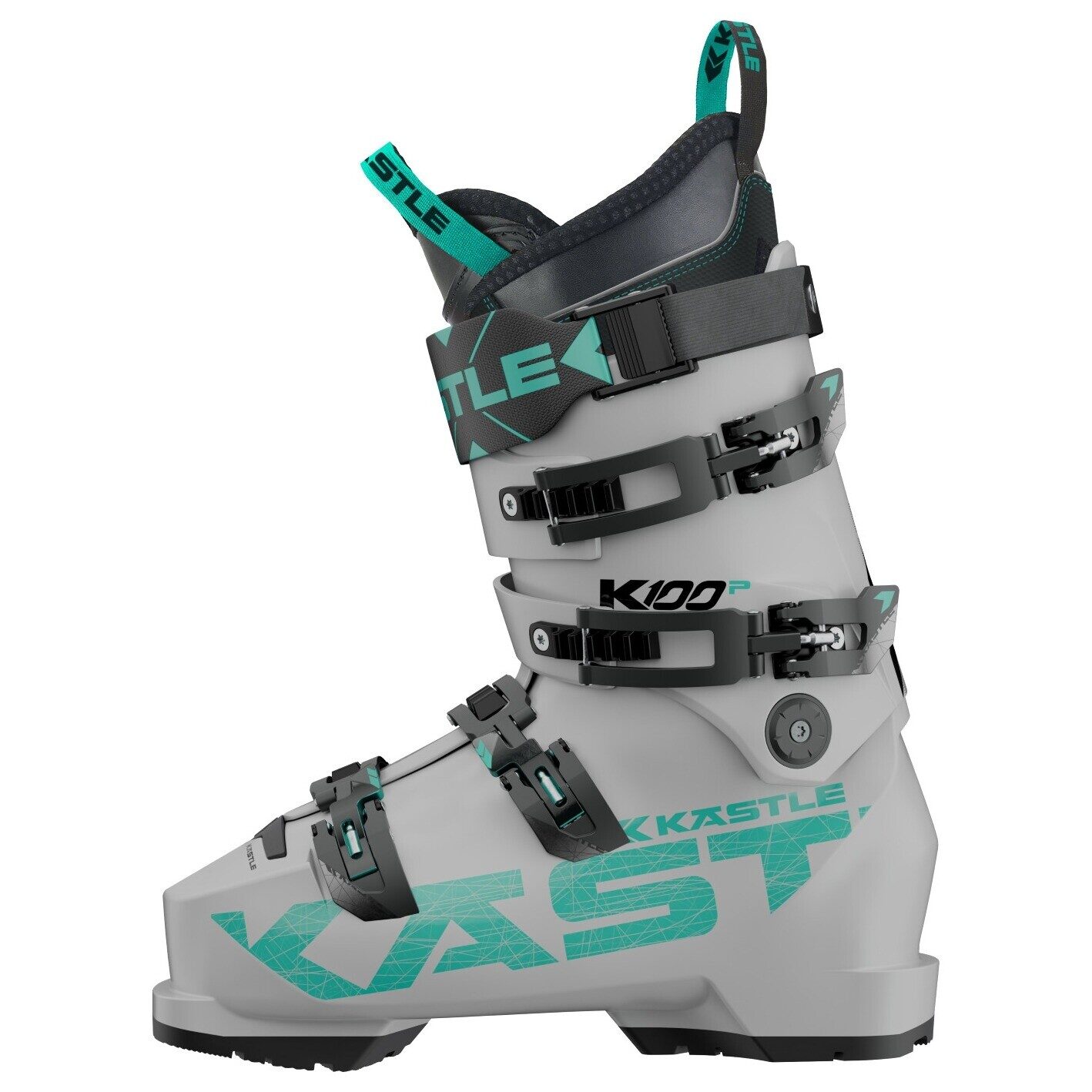 

Женские горнолыжные ботинки Kastle K100P, белый/бирюзовый