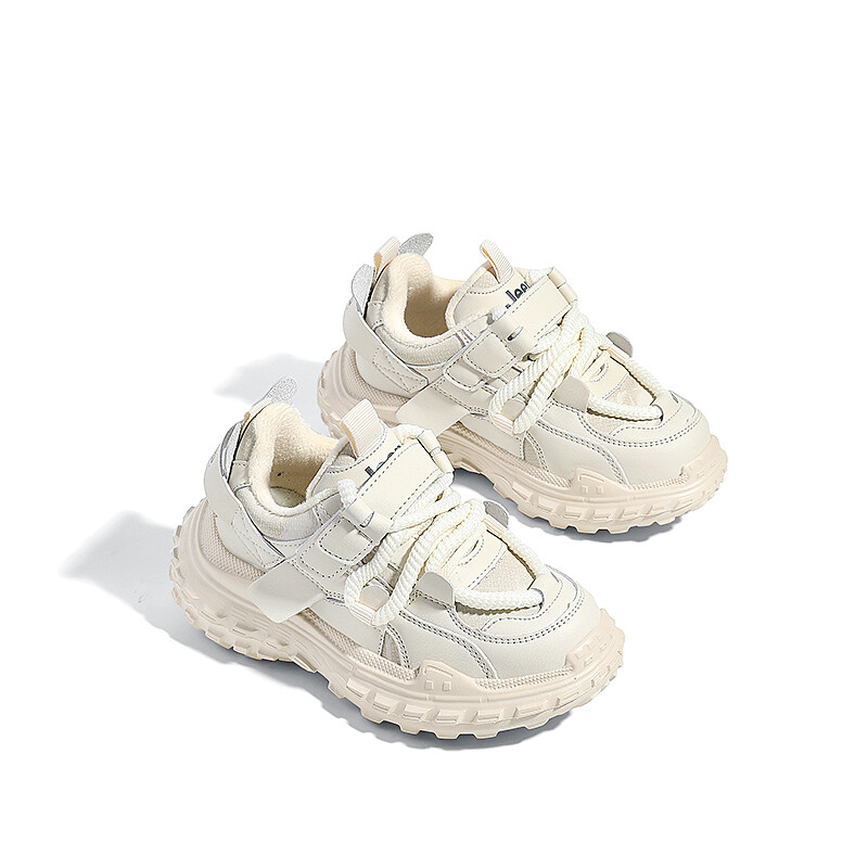 Кроссовки Jeep Kids Lifestyle Shoes Kids Low-top Beige, бежевый — фото 2