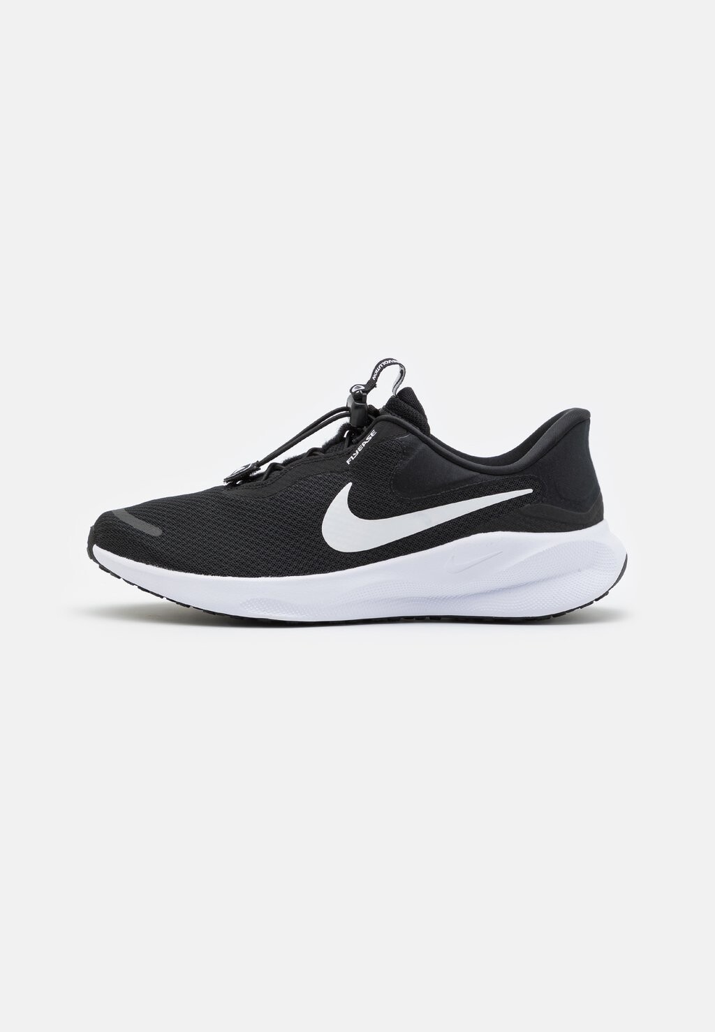 

Кроссовки нейтрального цвета Revolution 7 Flyease Nike, цвет black/white