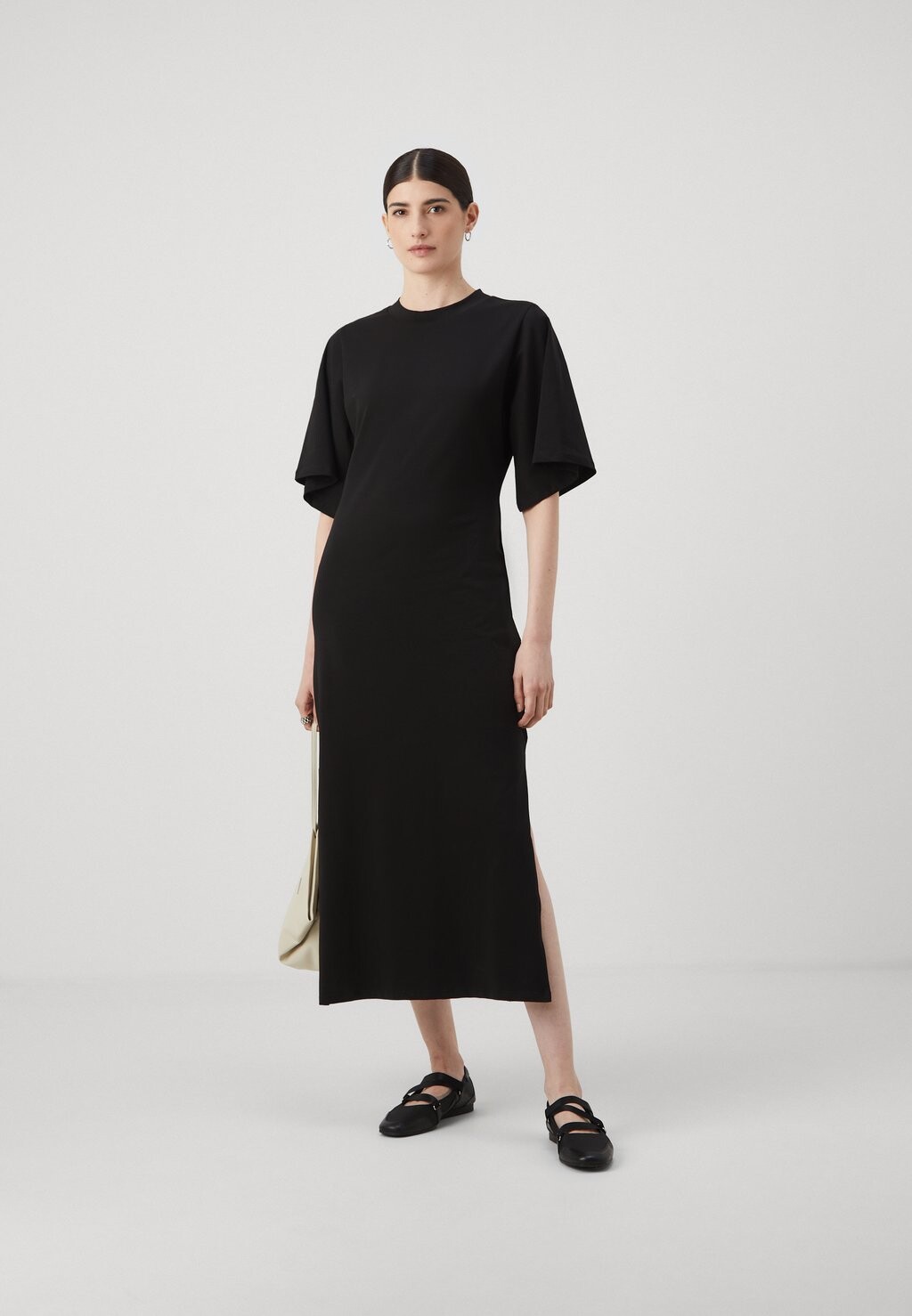 

Платье из джерси Dress Bruuns Bazaar, черное