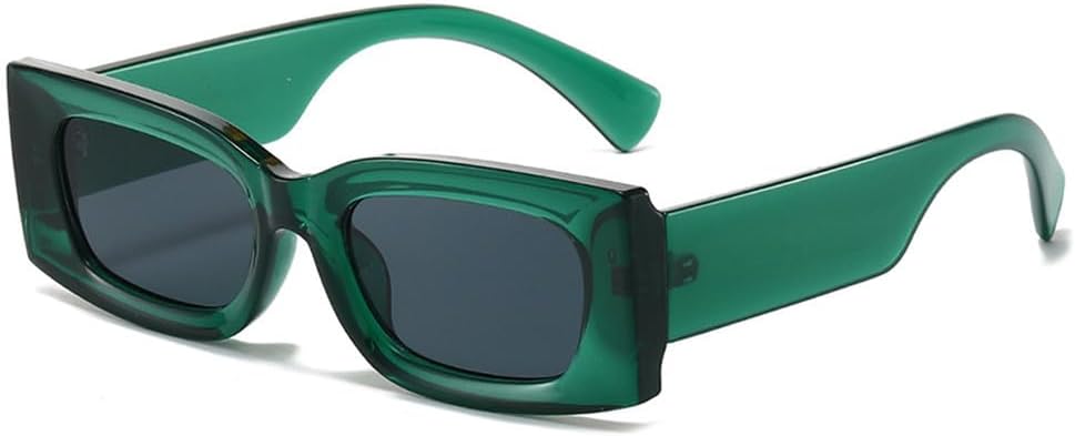 

Популярные модные квадратные солнцезащитные очки конфетных цветов для женщин, ретро-очки с градиентным переходом для мужчин, солнцезащитные очки UV400 HYYZZC, Green Grey