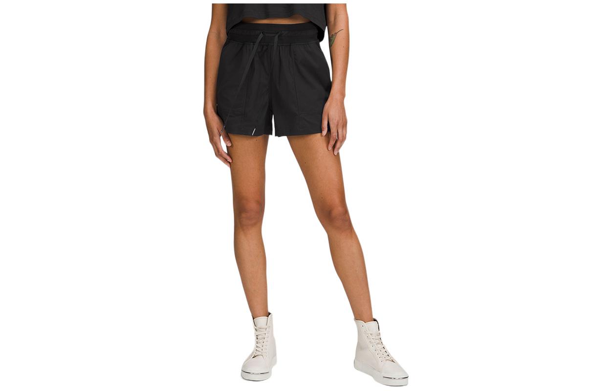 

Повседневные шорты для танцевальной студии 3,5 дюйма, женские Lululemon, Grape Thistle/GPTH