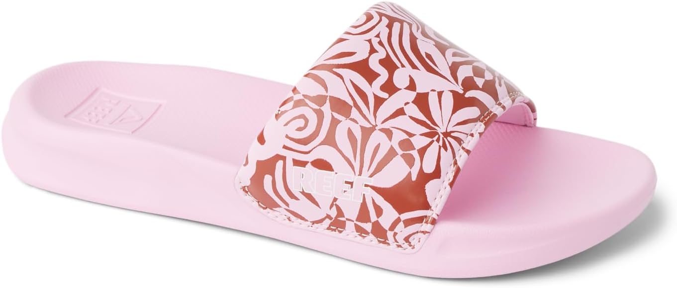 

Сланцы Reef Kids One Slide, розовый