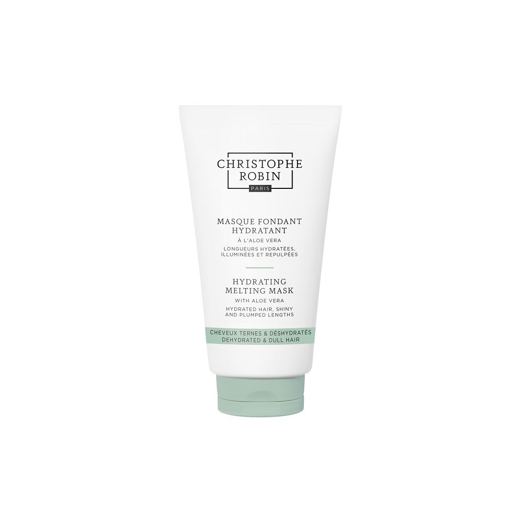 

Маска для волос hydrating melting mask with aloe vera Christophe Robin, объем 75 мл