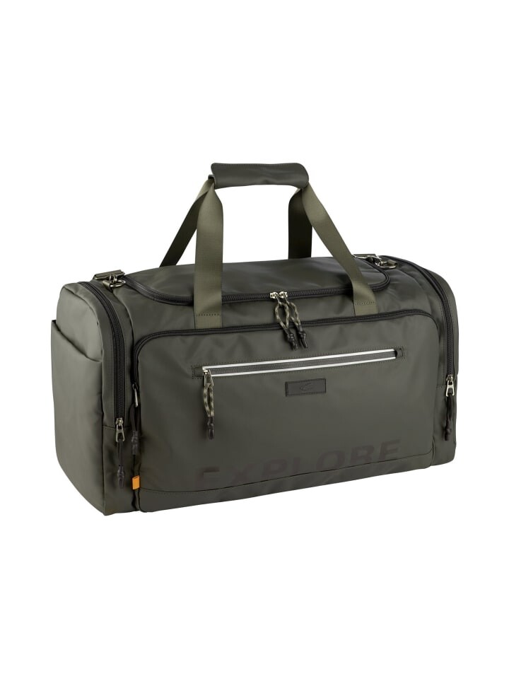 

Наплечная сумка Camel Active EXPLORE Weekend Bag aus recyceltem Nylon, хаки