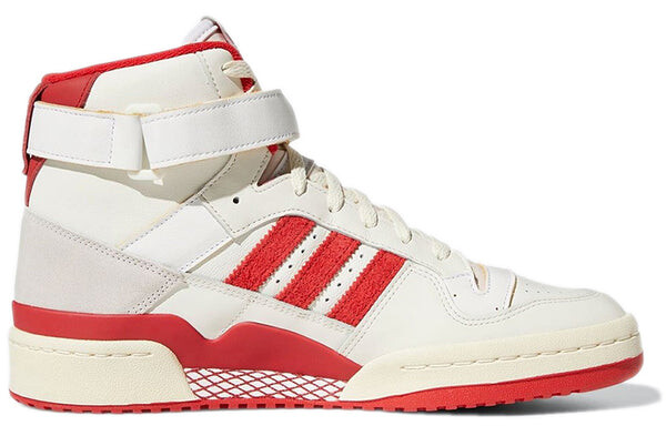 Кроссовки форум 84 высокие Adidas, белый — фото 2