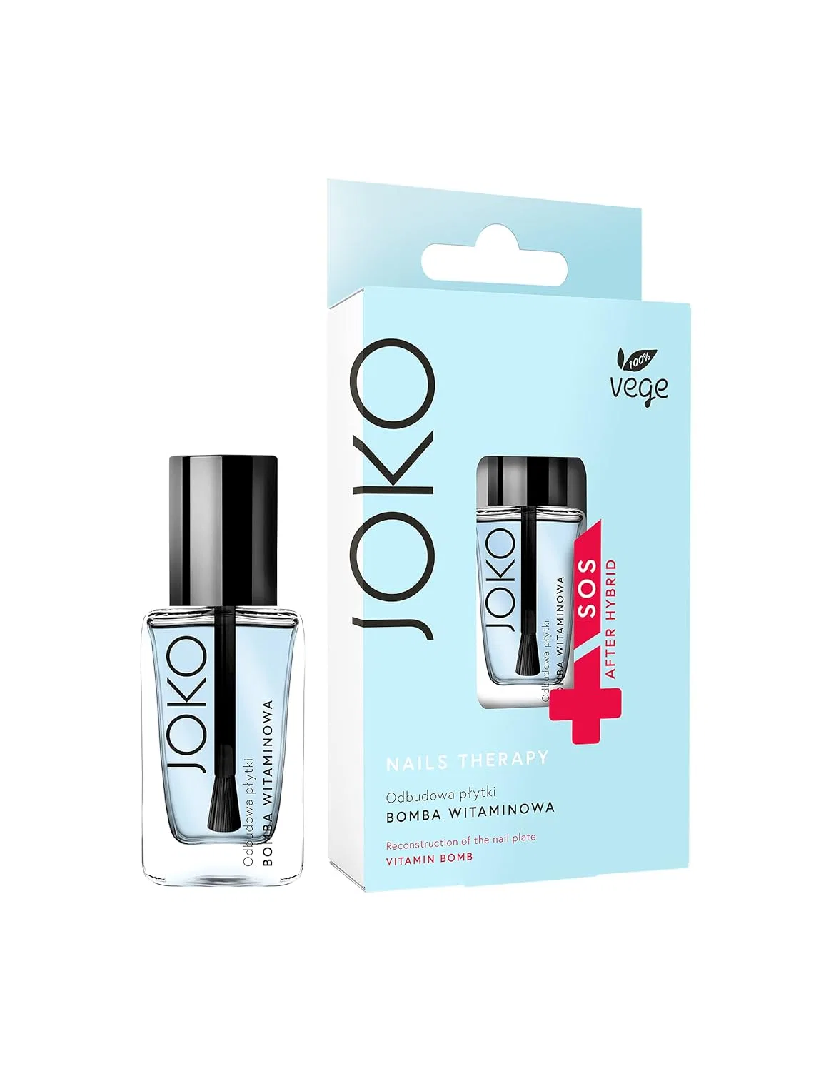 Кондиционер для ногтей «Vitamin Bomb» от Joko Nails Therapy, 11 мл Joko