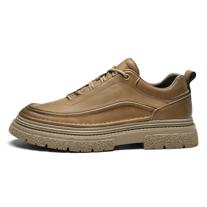 

Износостойкие низкие повседневные туфли для мужчин SEPTWOLVES, Yellow (Standard Leather Shoe Size)
