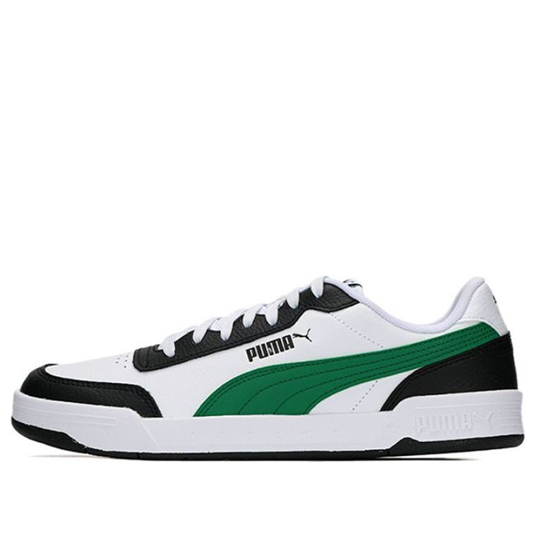 

Кеды PUMA Caracal Wear-resistant Lightweight Low Tops Casual Skateboarding Shoes Unisex White Green, зеленый