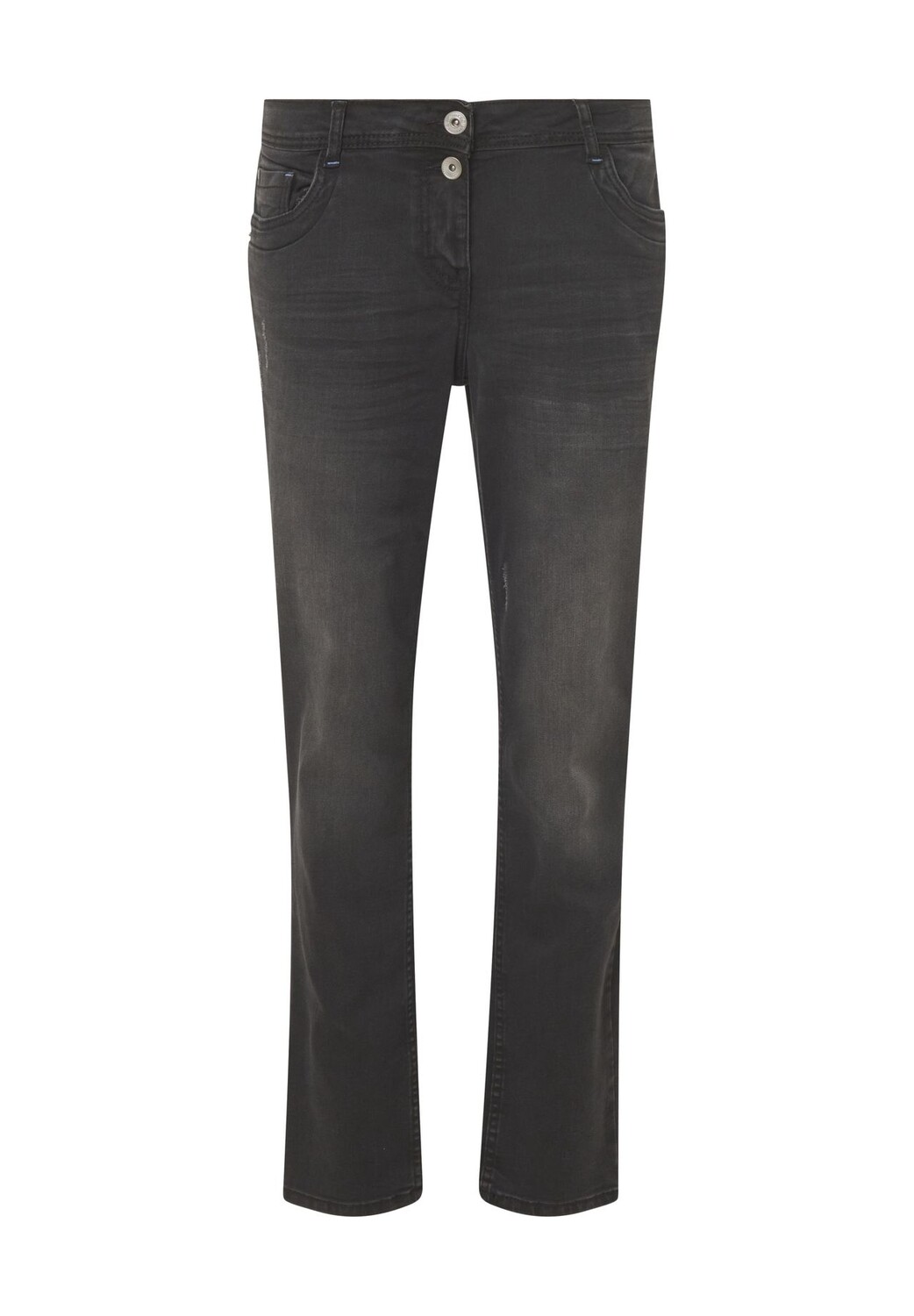 

Джинсы обычного кроя, поношенные, женские CECIL, цвет Authentic