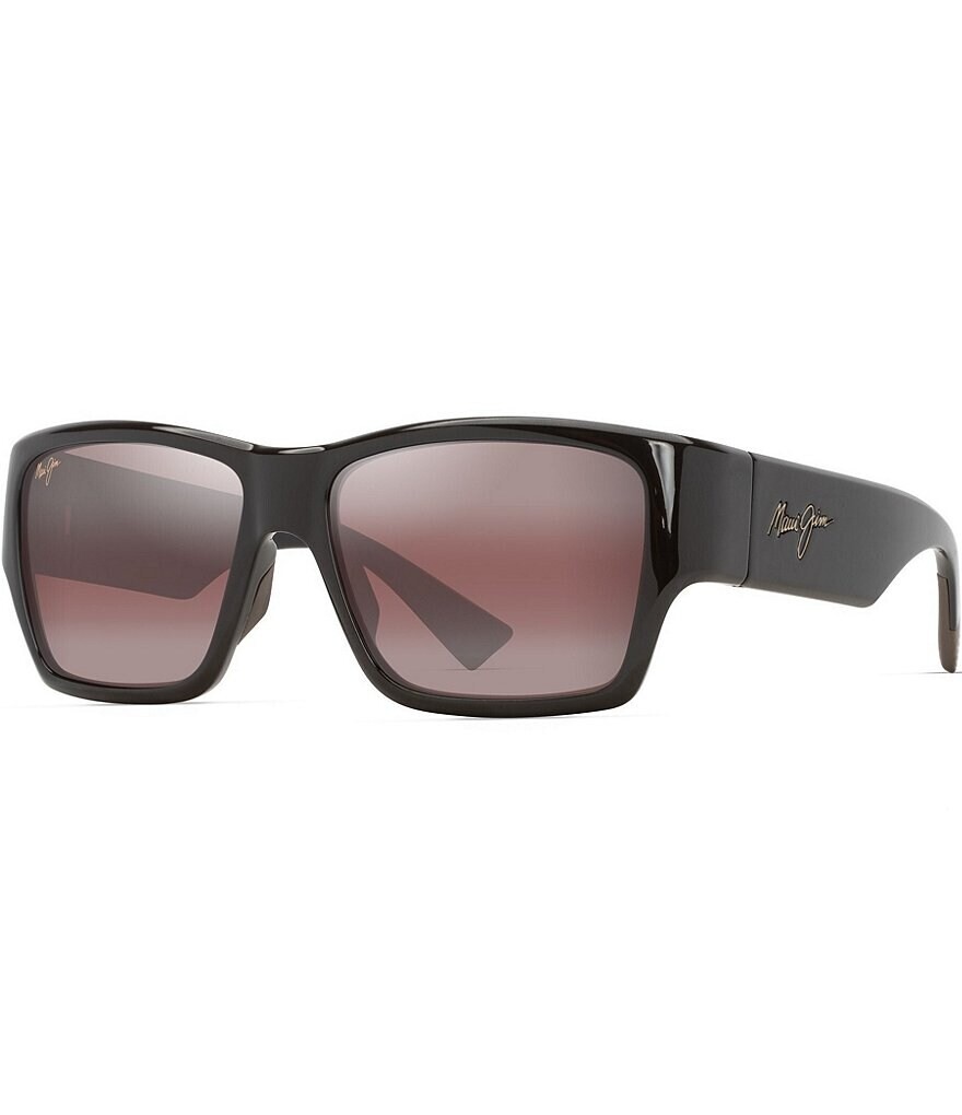 

Солнцезащитные очки унисекс Maui Jim Ka'olu PolarizedPlus2 с запахом 57 мм, коричневый