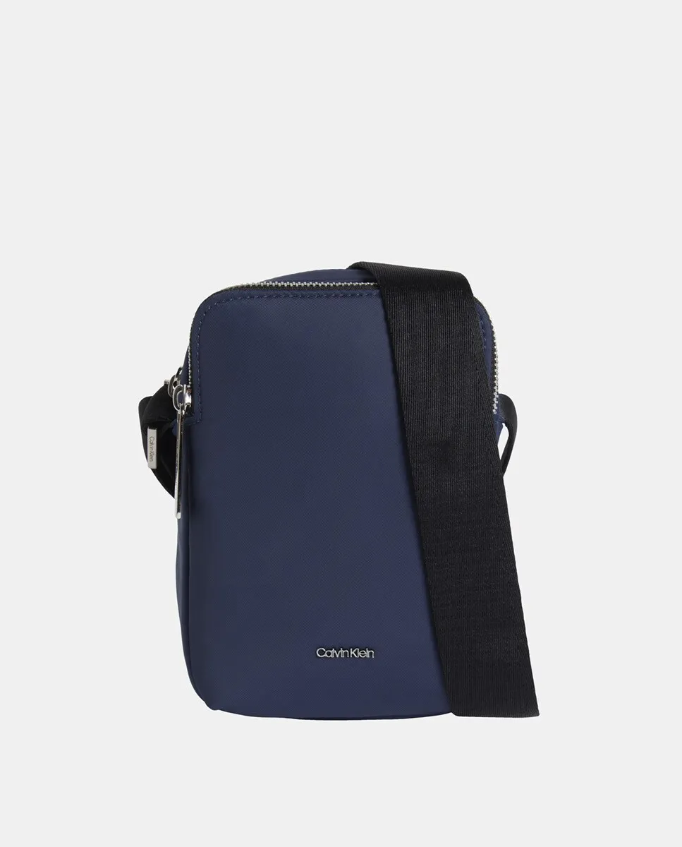 

Мужская поясная сумка с двумя карманами Calvin Klein, синий