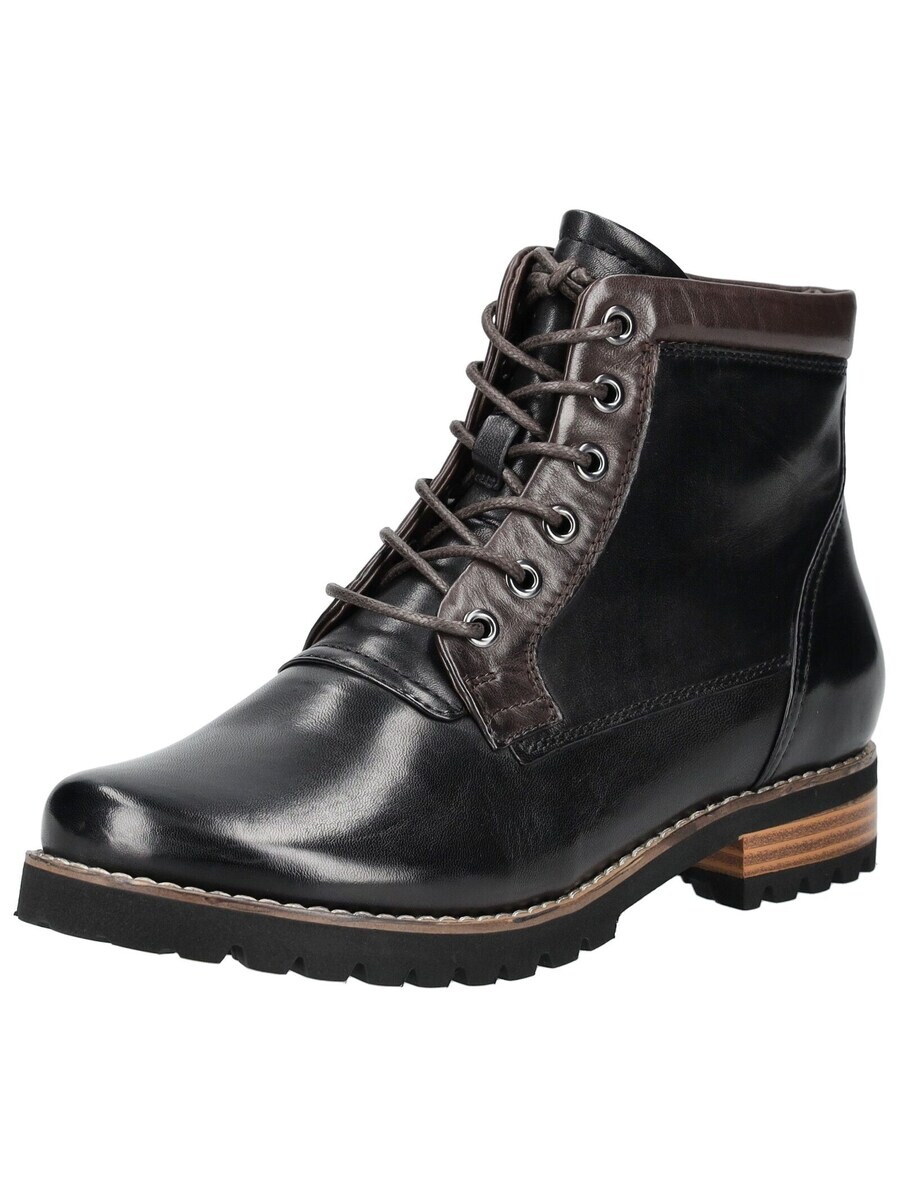 Ботильоны на шнуровке Regarde le Ciel Lace-Up Ankle Boots, черный