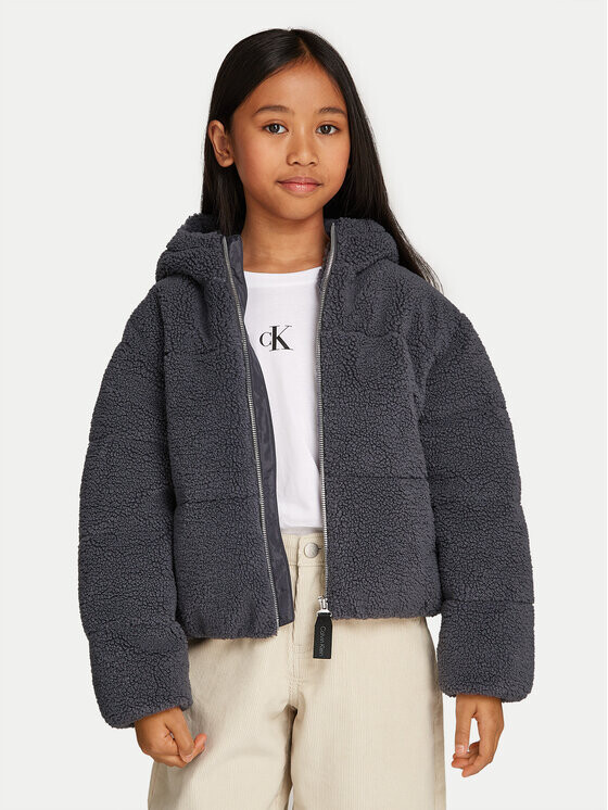 

Пуховик стандартного кроя Calvin Klein Jeans, черный