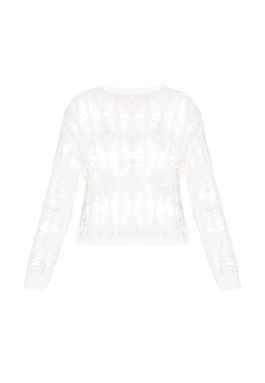 

Тонкий вязаный свитер IZIA Sweater, белый