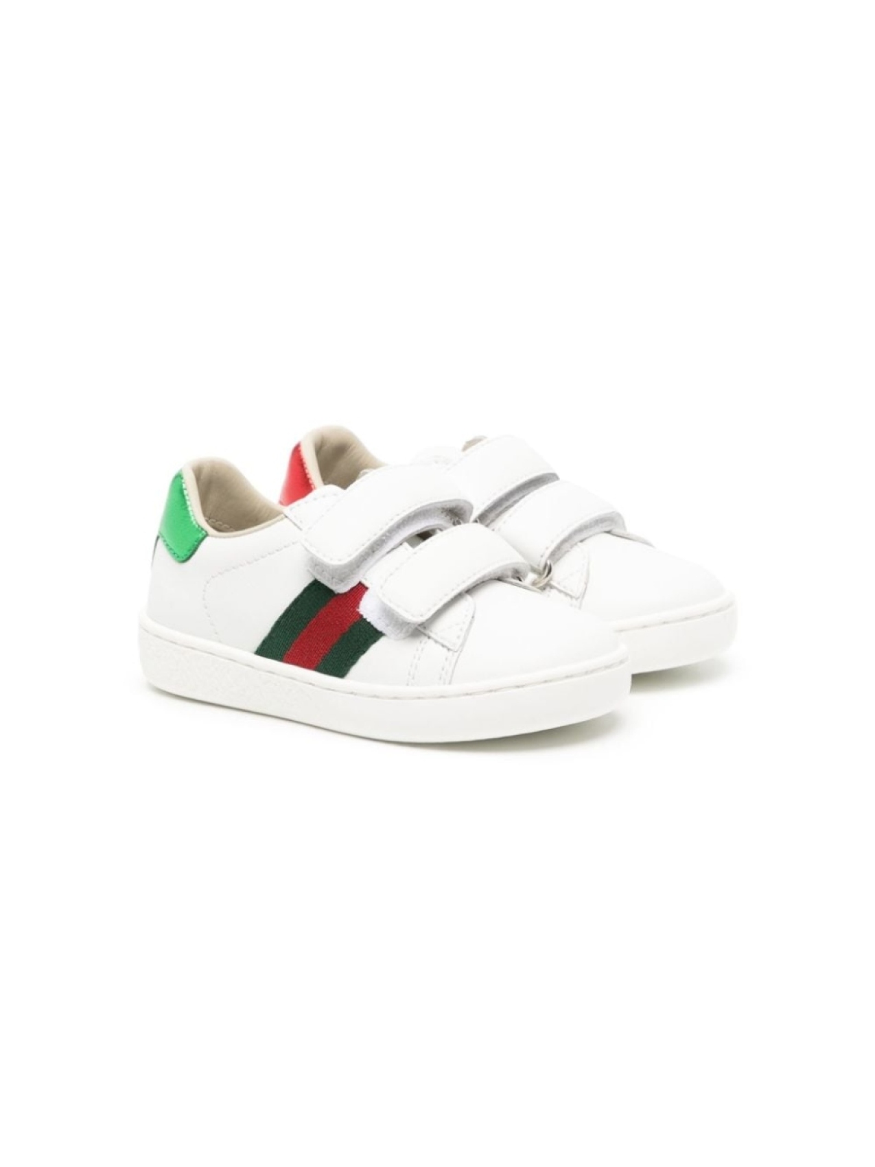 

Gucci Kids кеды New Ace, белый