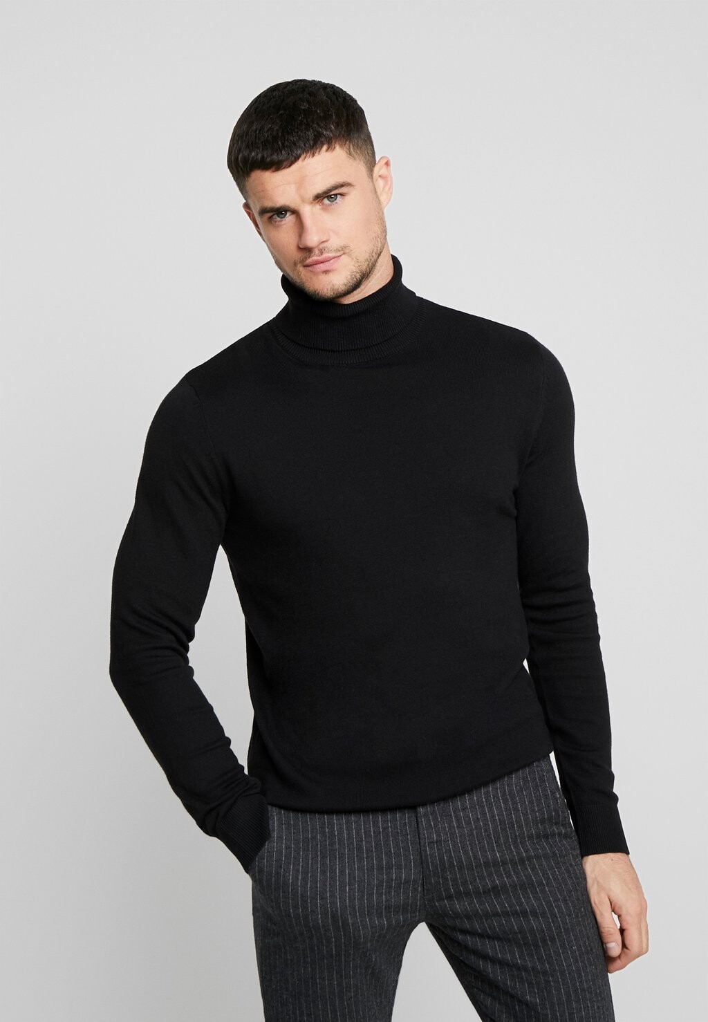 

Свитер Jack & Jones JJEEMIL ROLL NECK, цвет Black, Черный, Свитер Jack & Jones JJEEMIL ROLL NECK, цвет Black