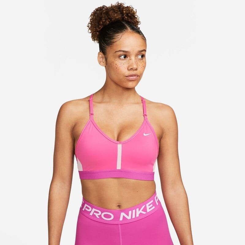 

Женский спортивный бюстгальтер для дрифтинга Nike, розовый
