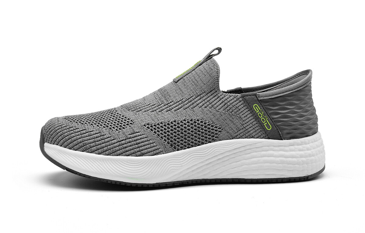 

Кроссовки мужские Lifestyle Shoes Men Low-Top Hla, цвет Black Gray