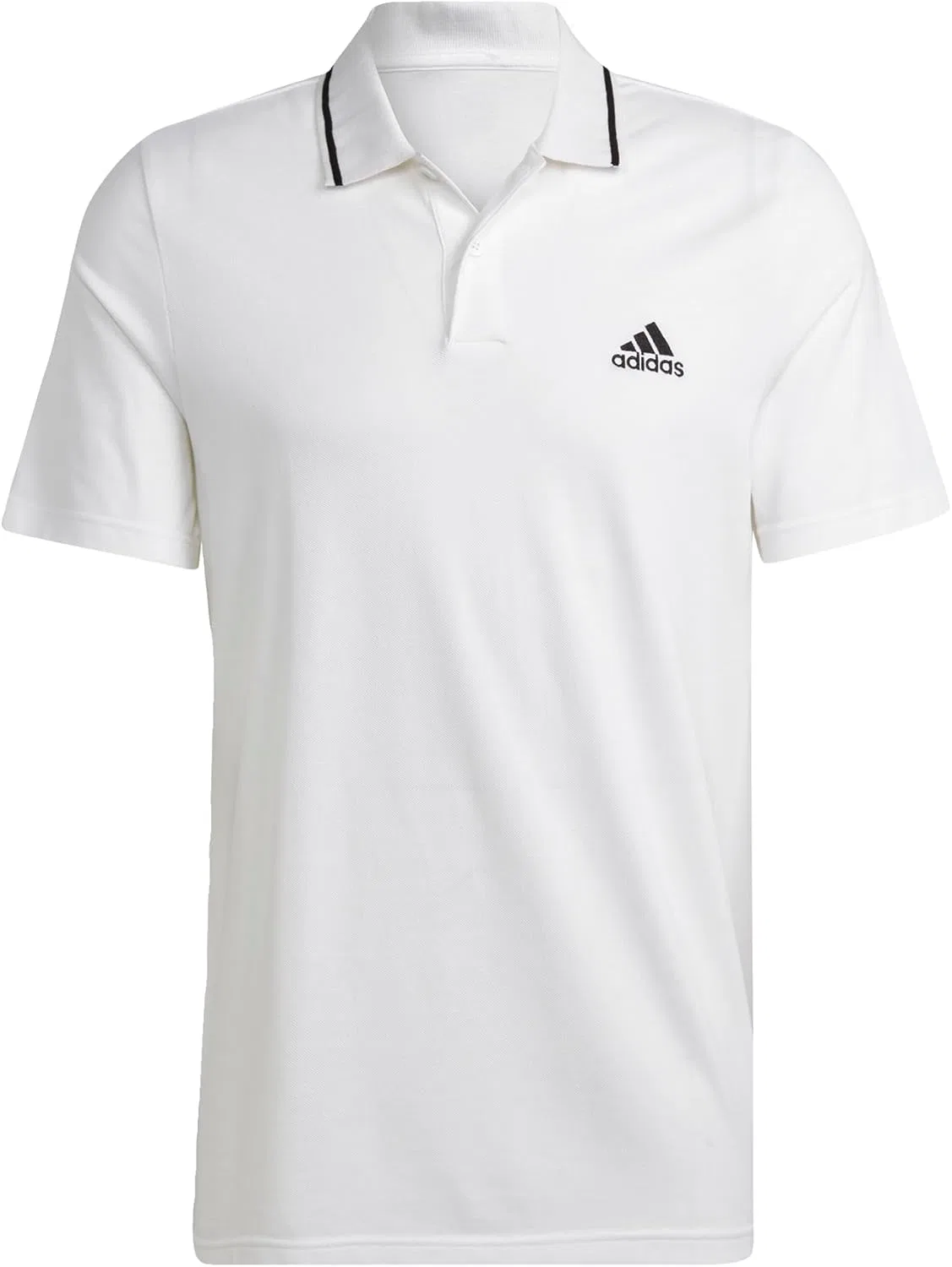 Adidas Mens Essentials Пике Маленькая рубашка-поло с логотипом