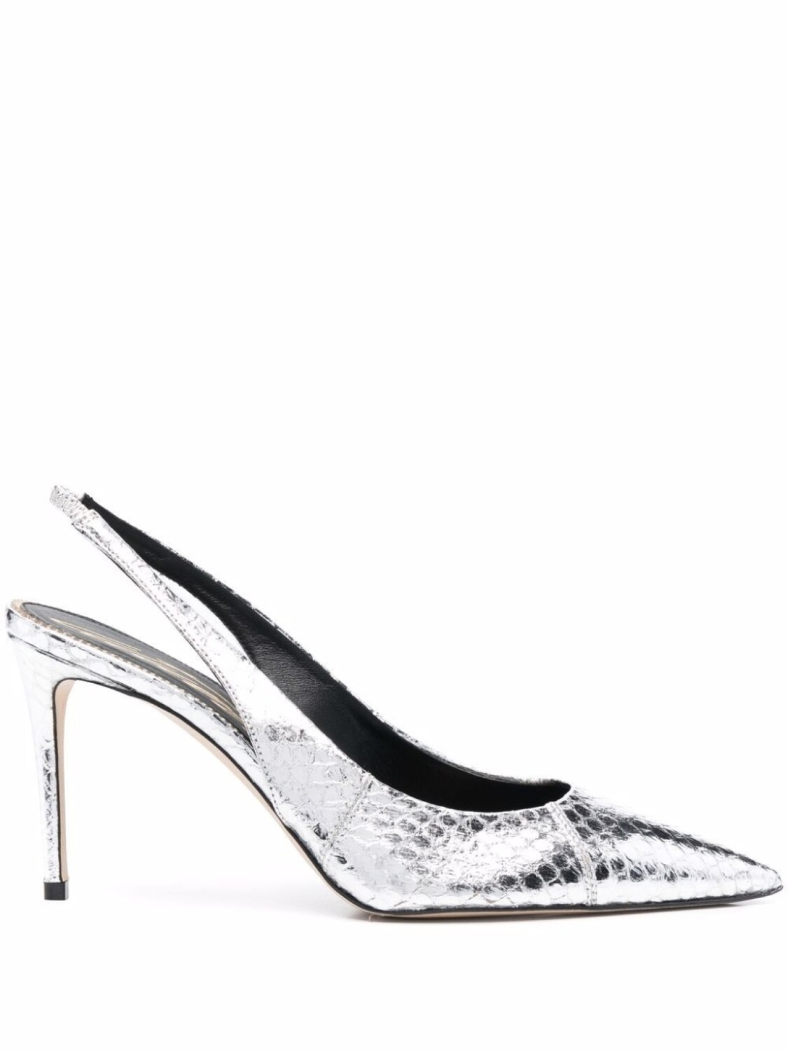 

Scarosso туфли Sutton из коллаборации с Brian Atwood, серебристый