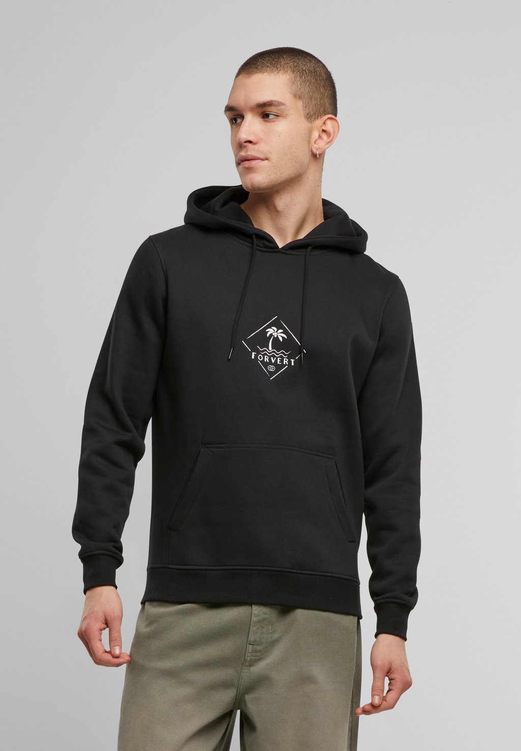 

Толстовка HEAVY OCEANSIDE - Hoodie Forvert, черный