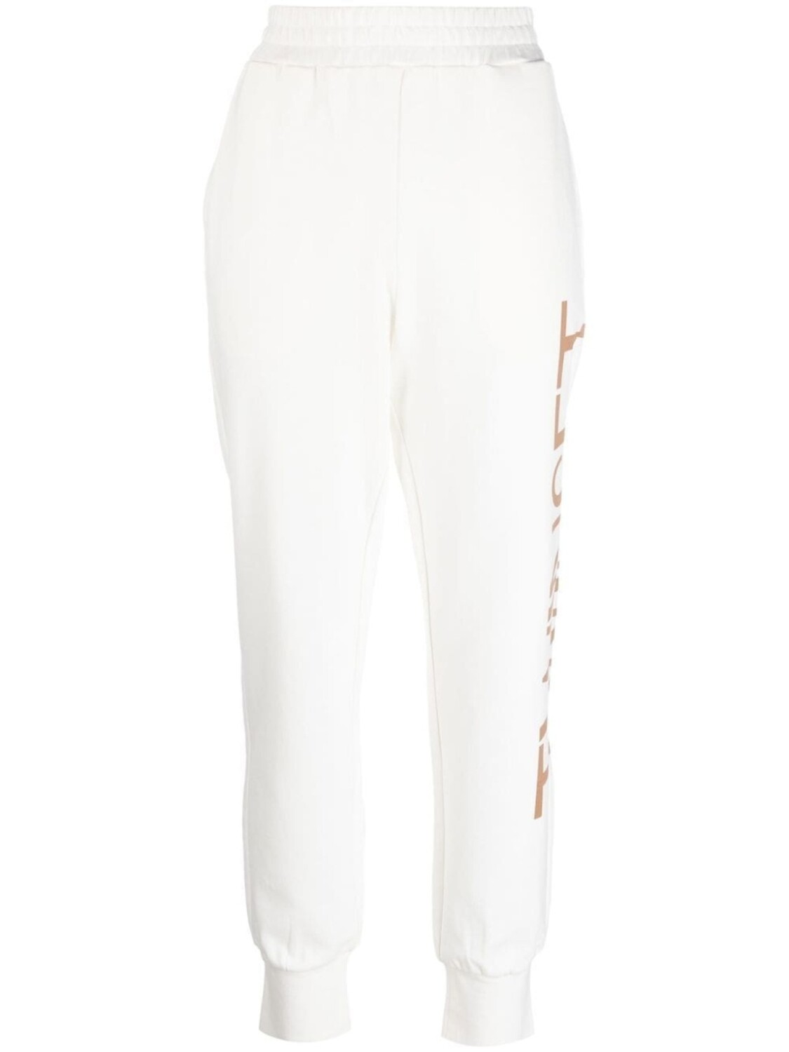 

TWINSET спортивные брюки с логотипом, белый