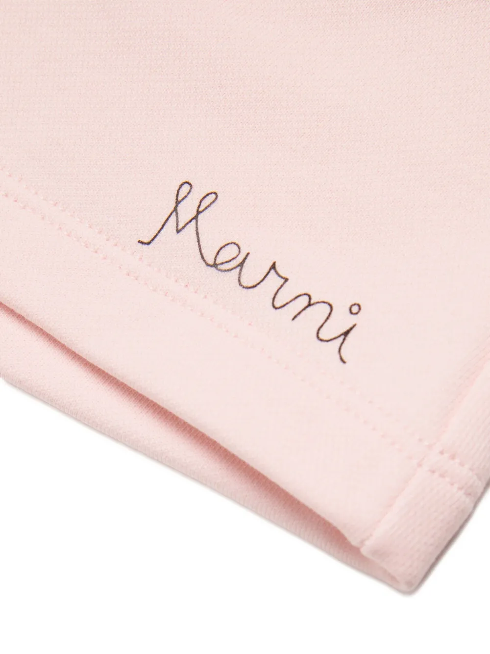 Шорты с декоративными пуговицами Marni Kids, розовый — фото 4